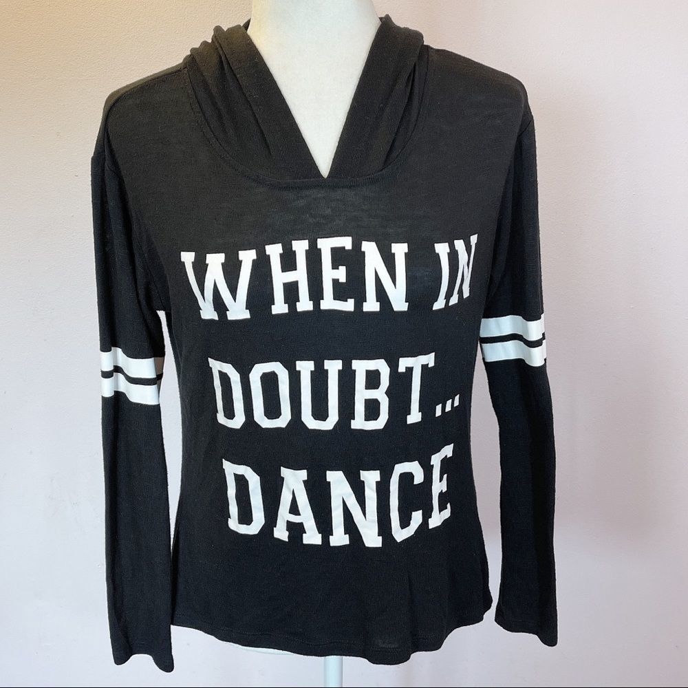 BNY Jeans Hoodie Top Woman Small